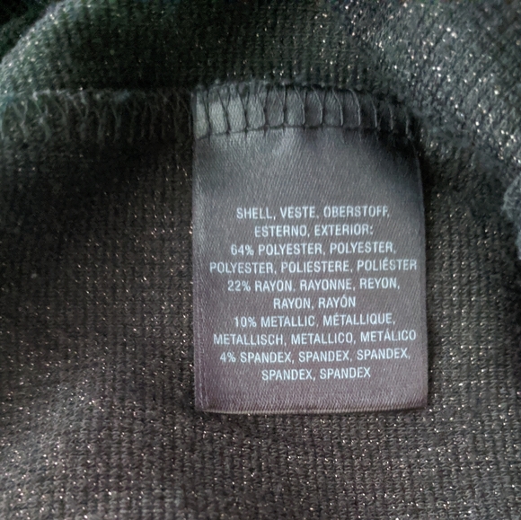 Vanessa Virginia Black Keyhole Sweater Tunic Small - Picture 5 of 6